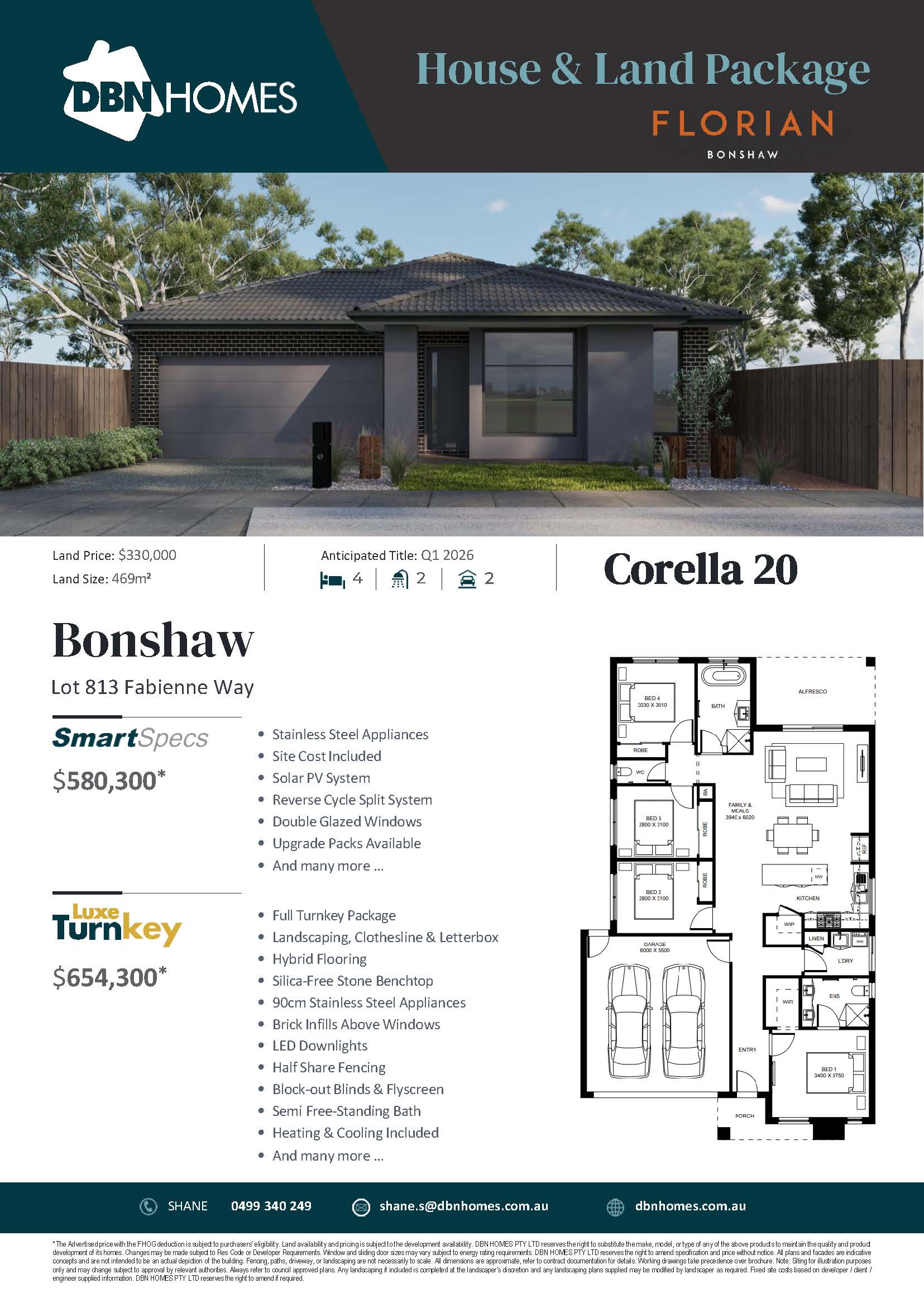 LOT 813 FABIENNE WAY, BONSHAW VIC 3352 CORELLA 20
